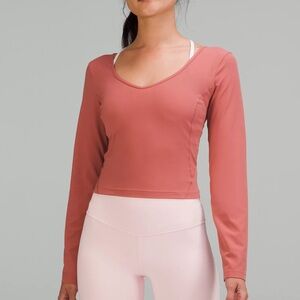lululemon Align™ Long Sleeve Shirt *Online Only color Brier Rose